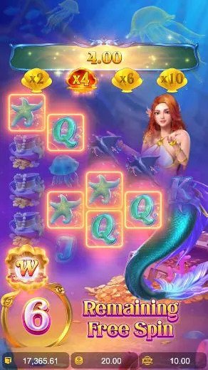 รีวิวเกมสล็อต Mermaid Riches PGSLOT